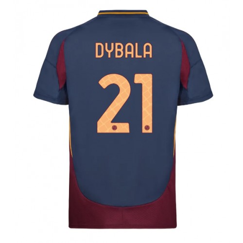 Dres AS Roma Paulo Dybala #21 Rezervni 2024-25 Kratak Rukav